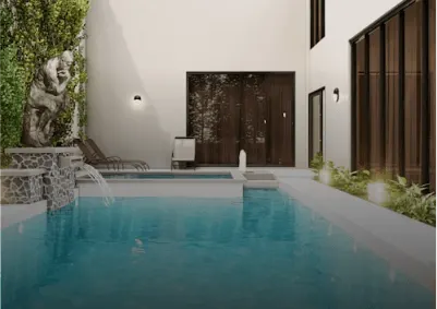 Foto - Casas con piscina